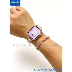 Haino Teko G15 Mini Smart Watch Series 10 Stylish Combo