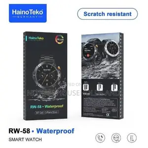 Haino Teko Rw-58 Waterproof Smartwatch Black