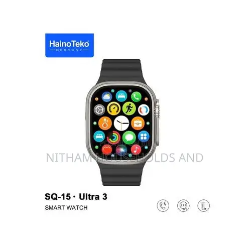 Haino Teko Sq-15 Ultra 3 Smart Watch With Amoled Display