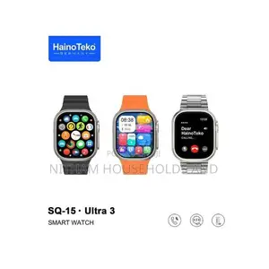 Haino Teko Sq-15 Ultra 3 Smart Watch With Amoled Display