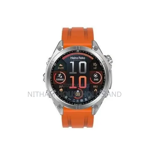 Haino Teko Rw-61 Smartwatch Silver With Round Amoled Display