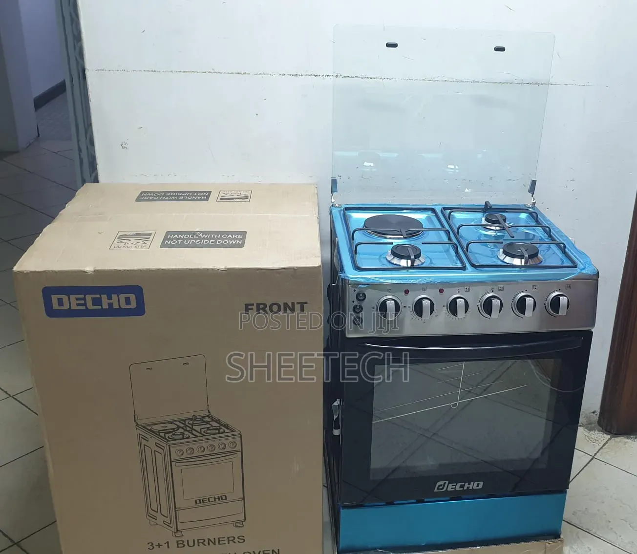 60*60 Decho 3+1 Standing Cooker With Electric Oven