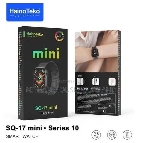 Haino Teko Sq-17 Mini Smart Watch Amoled Display