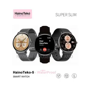 Haino Teko 5 Super Slim Smart Watch Round Shape Amoled Display