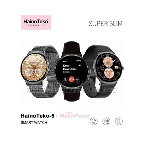 Haino Teko 5 Super Slim Smart Watch Round Shape Amoled Display