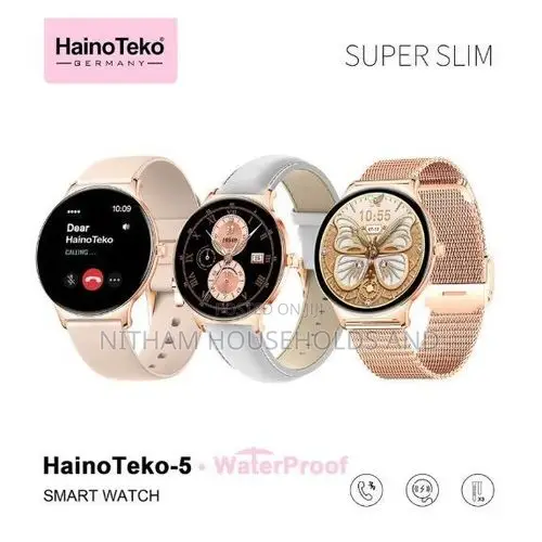 Haino Teko -5 Super Slim Smart Watch Round Shape Amoled Display