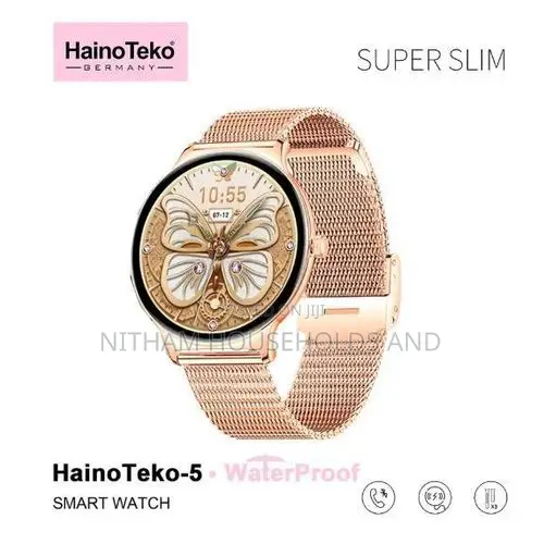 Haino Teko -5 Super Slim Smart Watch Round Shape Amoled Display