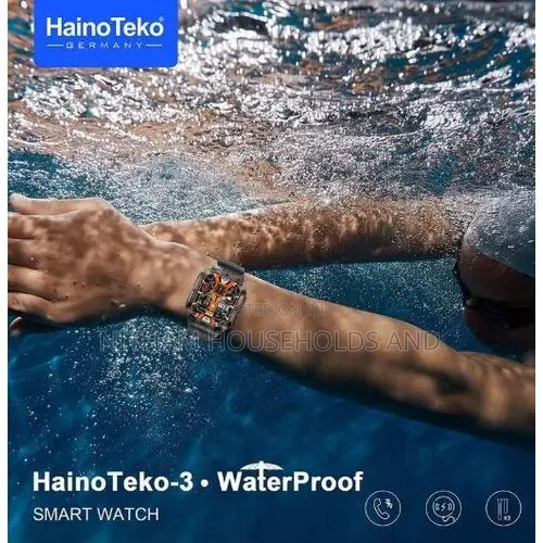 Haino Teko -3 Waterproof Smart Watch With Amoled Display