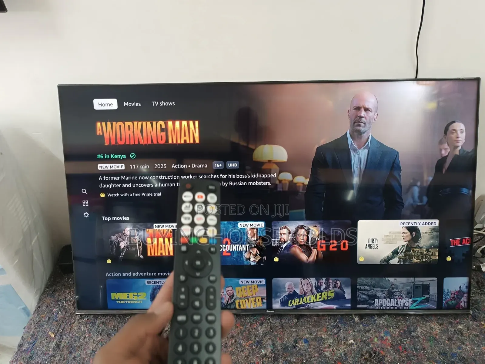 Hisense 58" Smart Tv Vidaa Os
