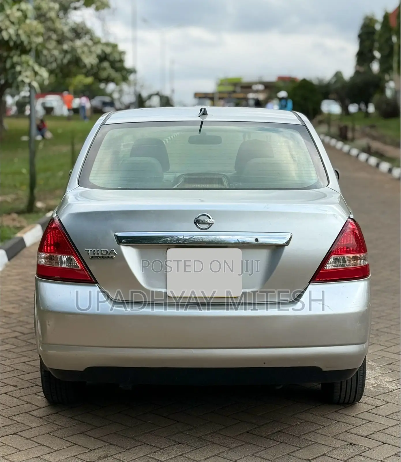 Nissan Tiida 2008 Gray