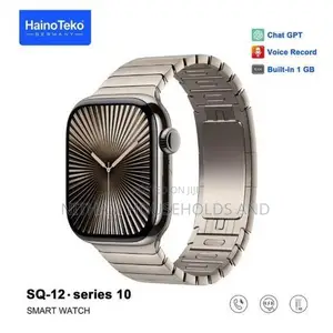 Haino Teko Sq-12 Series 10 Smart Watch With Amoled Display