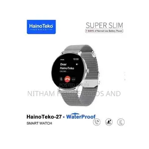 Haino Teko 27 Super Slim Waterproof Smartwatch With Amoled Display,
