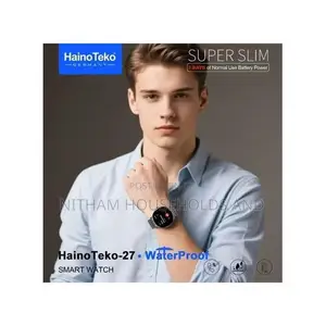 Haino Teko 27 Super Slim Waterproof Smartwatch With Amoled Display,