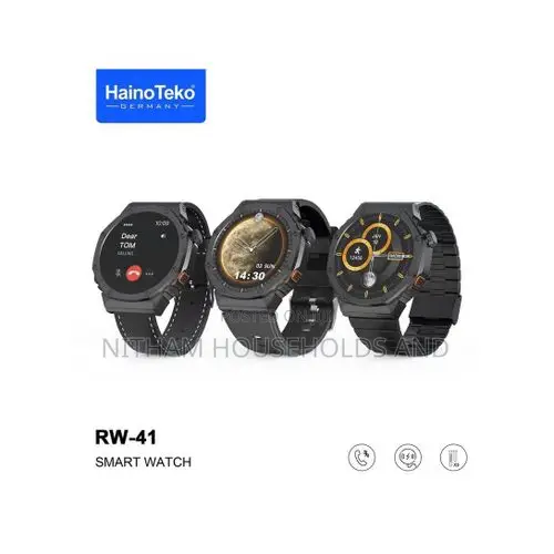 Haino Teko Rw41 Round Shape Amoled Display Smart Watch