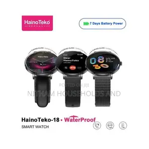 Haino Teko Waterproof Smart Watch With Round Shape Amoled Display