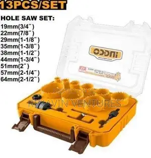 Ingco Akh0132 Bi-Metal Hole Saw Set 13pcs