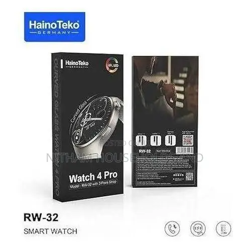 Haino Teko Classy Germany Watch 4 Pro Rw-32 With 3 Pair Straps