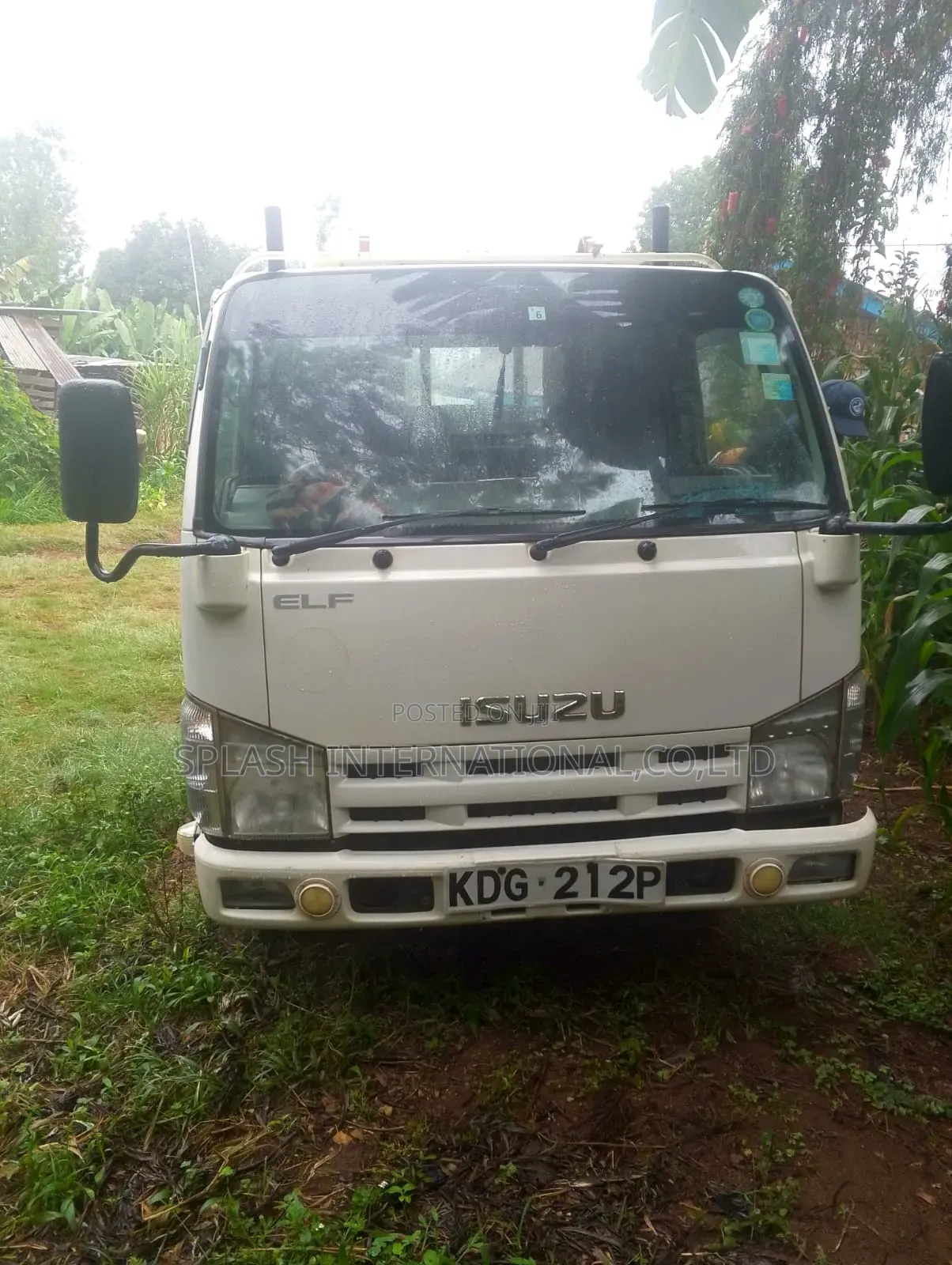 Isuzu ELF Truck 2014 Silver