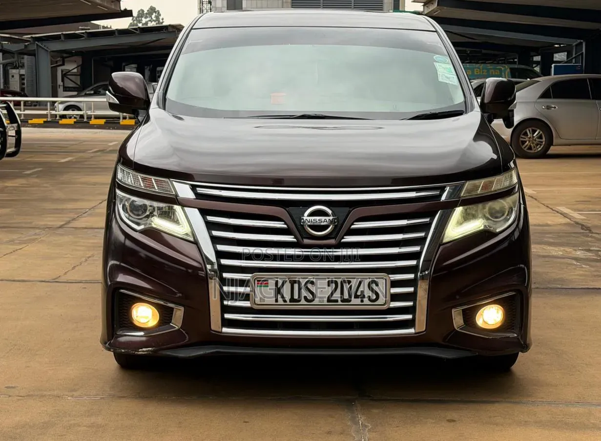 Nissan Elgrand 2017 Burgundy