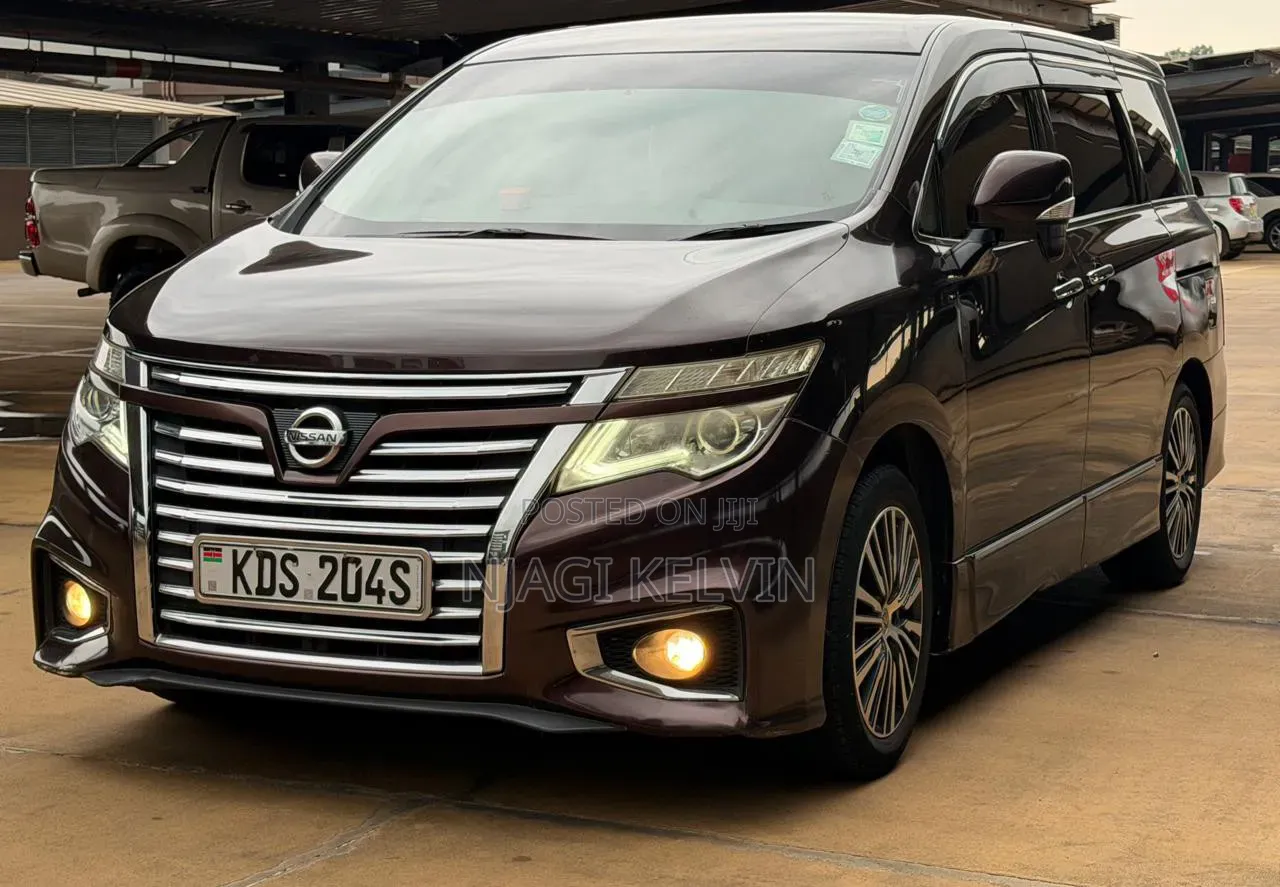 Nissan Elgrand 2017 Burgundy