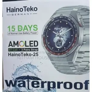 Haino Teko 25 Smart Watch With Circular Amoled Display,