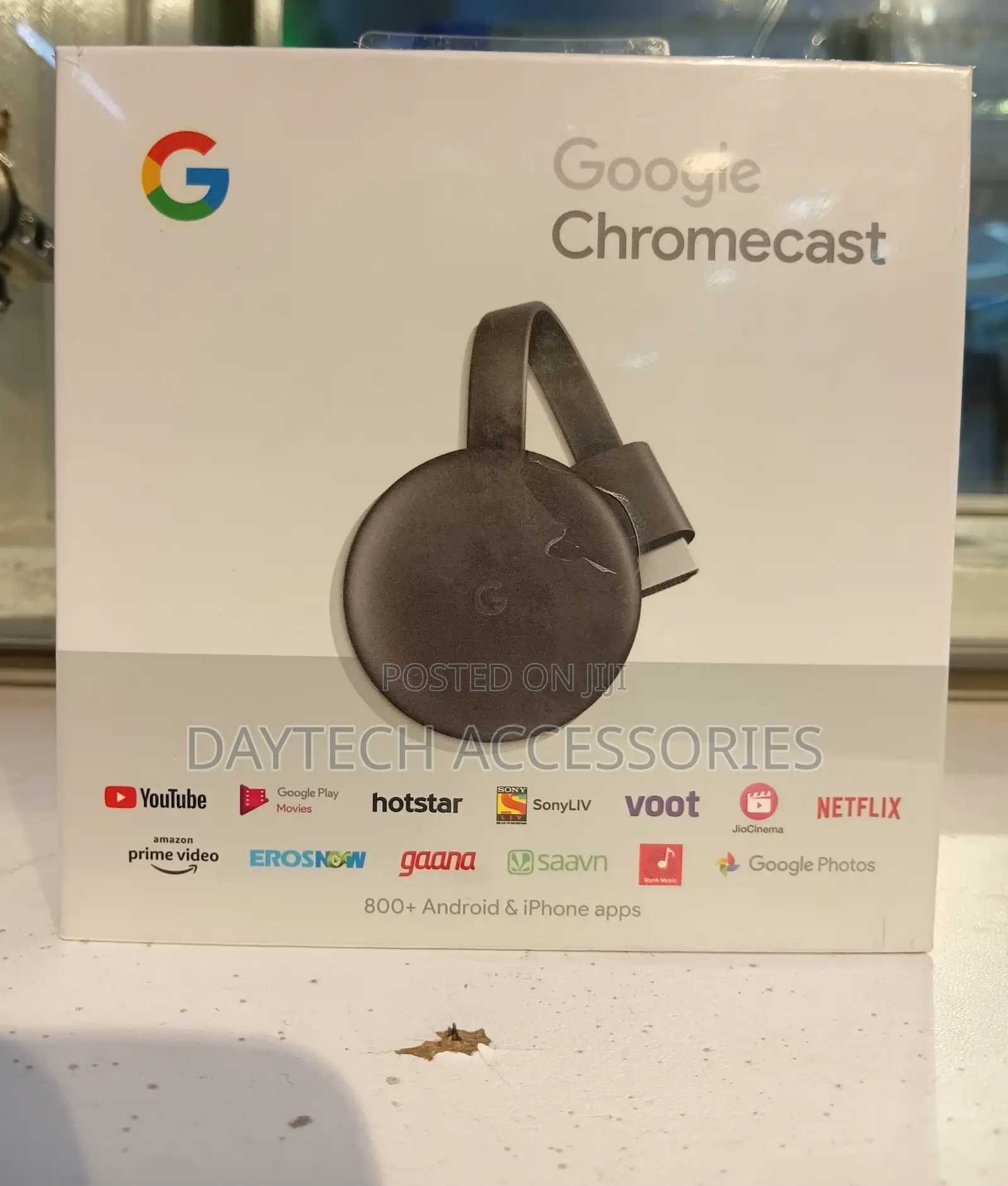 Google Chromecast (3rd Generation) Media Streamer - Black