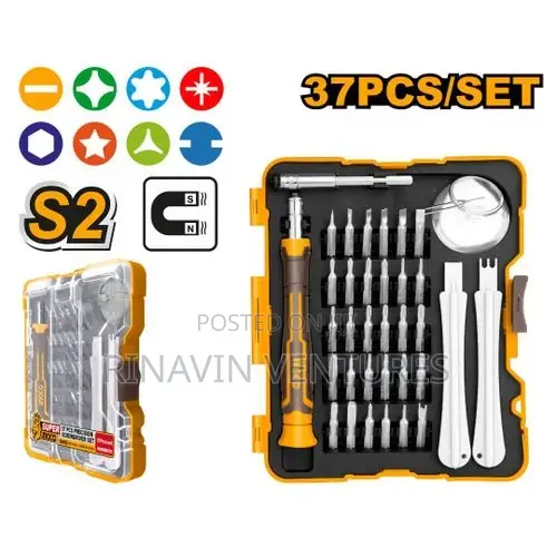 Ingco Hksdb0378 37 PCS Precision Screwdriver Set