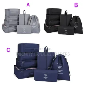 7pcs Luggage Travel Suitcase Organizers