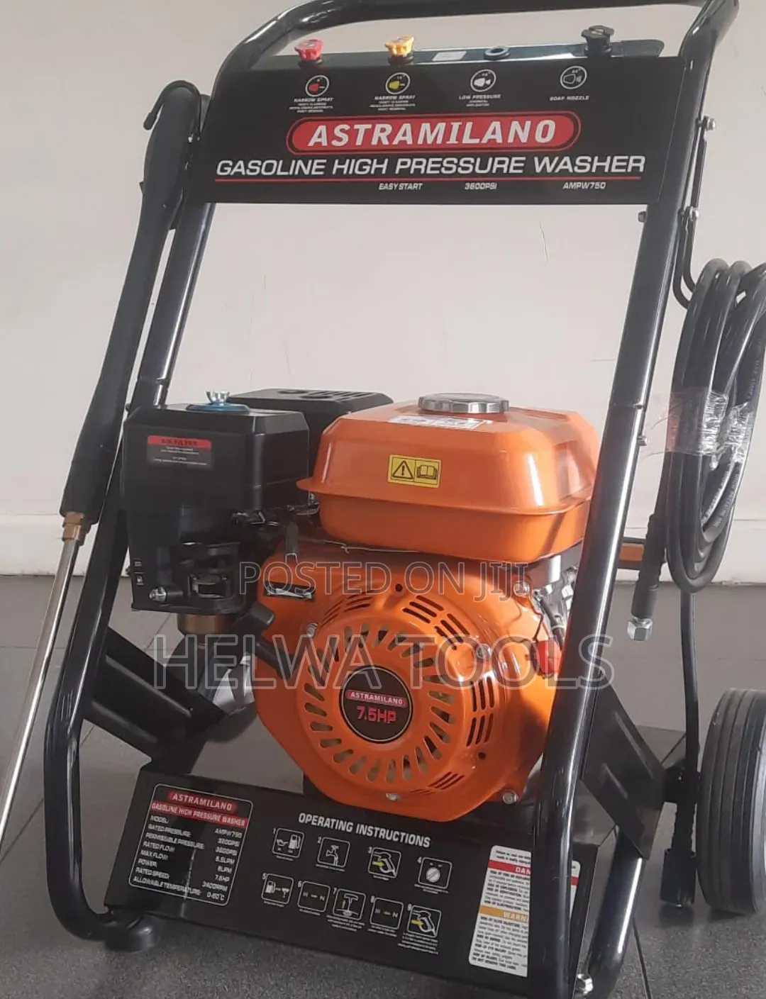 High Pressure Washer 3200 PSL/Gasoline Pressure Washer