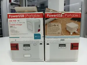 This Is an Allocacoc Powerusb Portable Charger and Usb Hub.