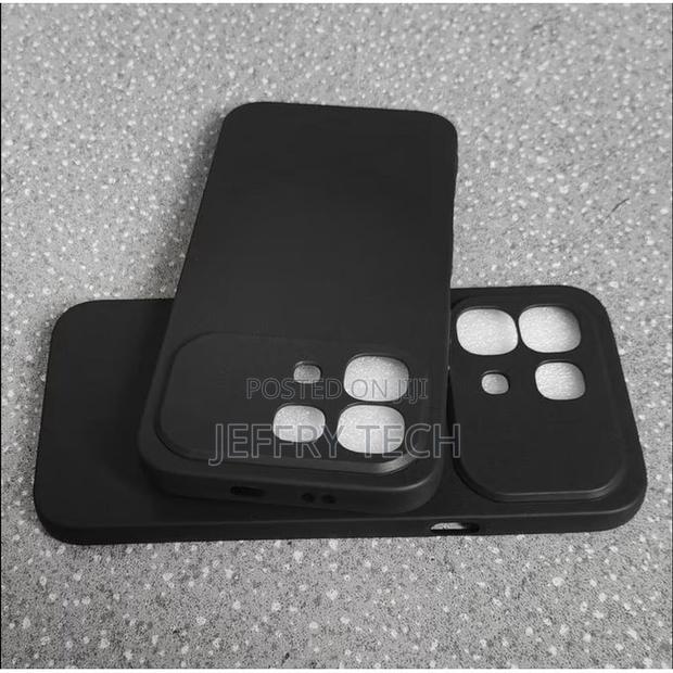 Infinix Note 60 Note 60 Pro Phone Case – Premium Black Silicone Case