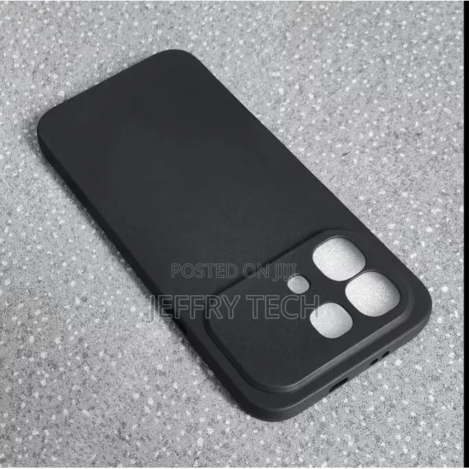 Infinix Note 60 Note 60 Pro Phone Case – Premium Black Silicone Case