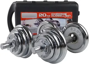 Chrome Dumbbells 20 Kg