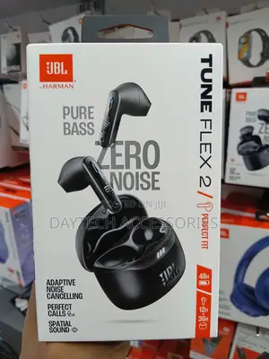 These Are JBL Tune Flex 2 True Wireless Earbuds in Black