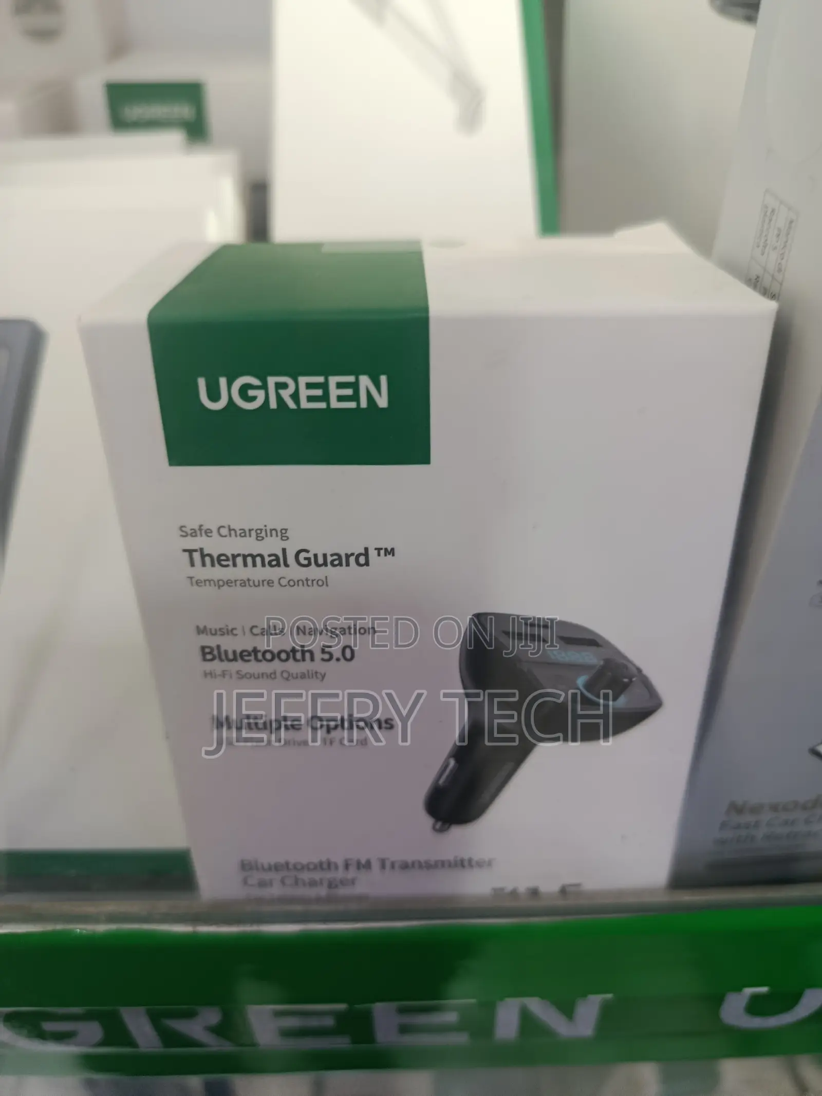 Ugreen Car Charger Features Bluetooth 5.0 for Music and Call Streaming