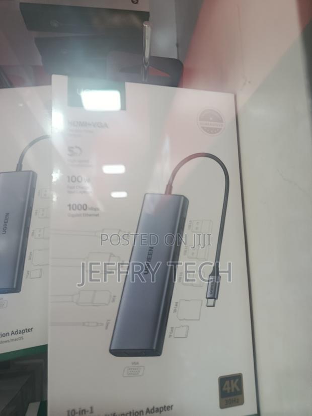 Ugreen Cm498 9-in-1 Usb-C– Data Transfer, Hdmi, Sd/Tf, Usb 3.0 P