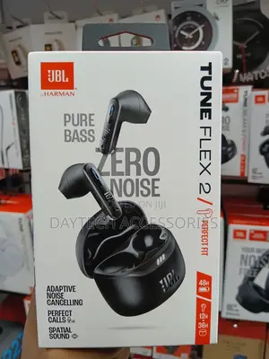 These Are JBL Tune Flex 2 True Wireless Earbuds in Black