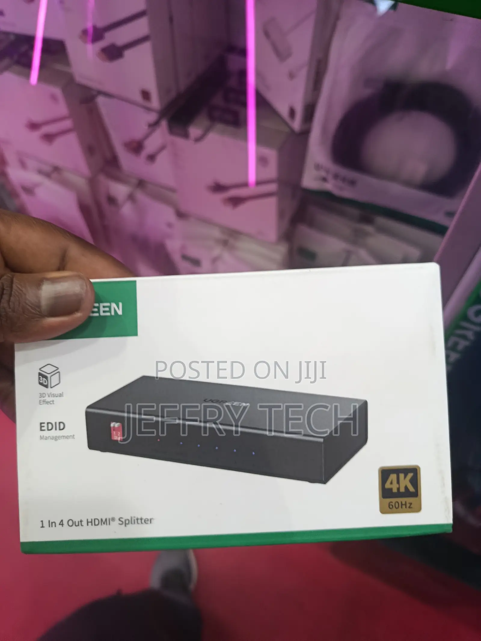Ugreen Ug-40202uk Hdmi 1 in 4 Out Splitter