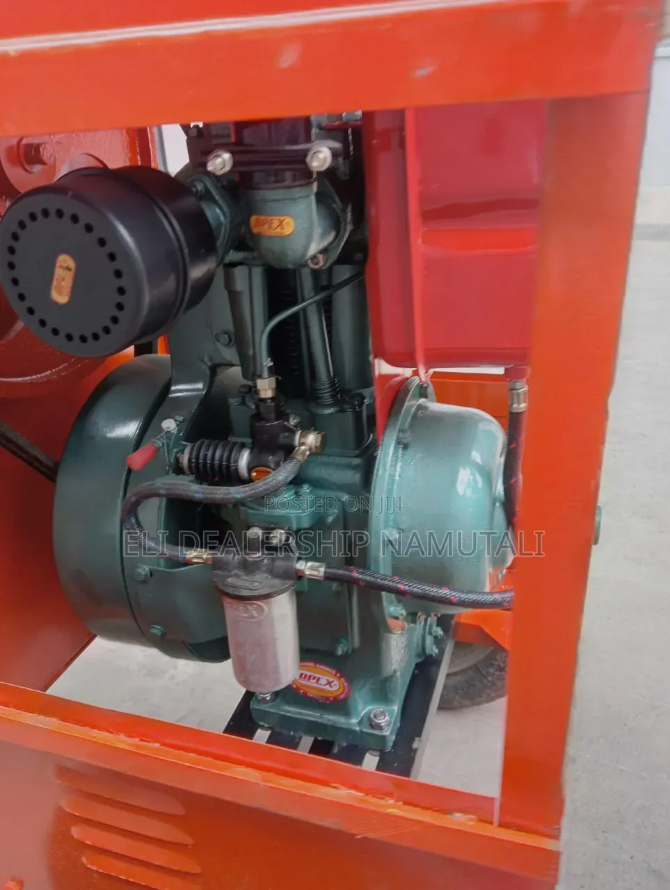 Titan 500l Indian Diesel Concrete Mixer With 8hp Opex Engine