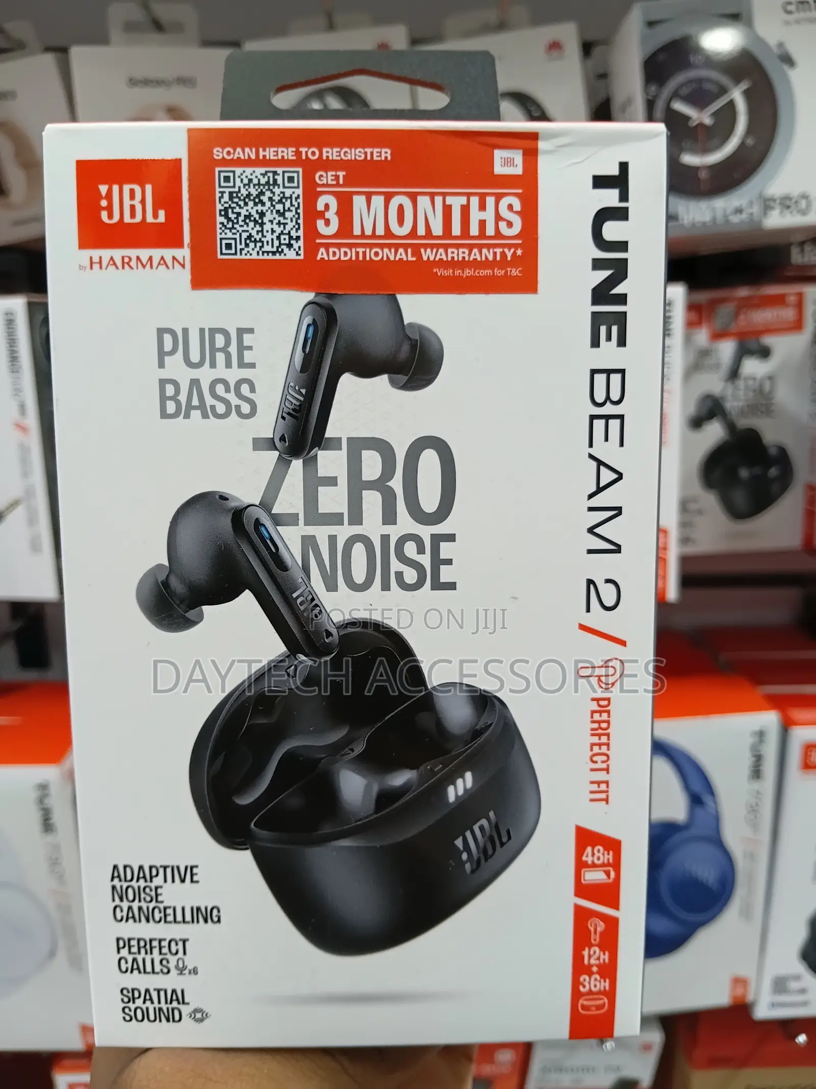 These JBL Tune Beam 2 Earbuds in Black