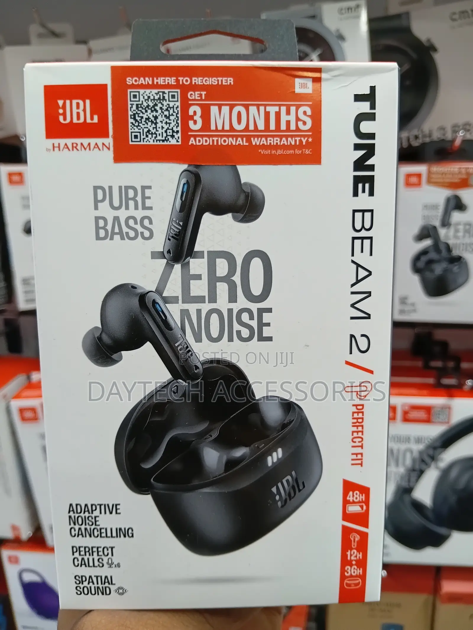 These JBL Tune Beam 2 Earbuds in Black