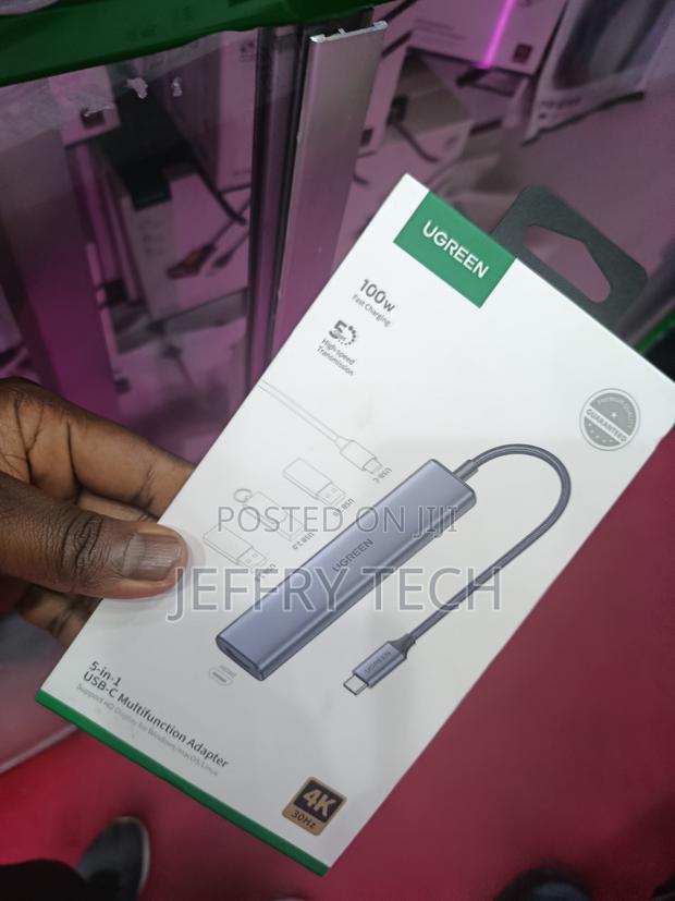Ugreen Usb C Hub With Hdmi, 5-in-1 Type C Multi-Port Adaptor - thumbnail 2