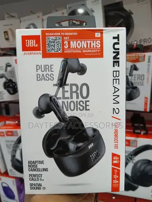 JBL Tune Beam 2 TWS Anc Earbuds 48hr Playtime 6 Mics