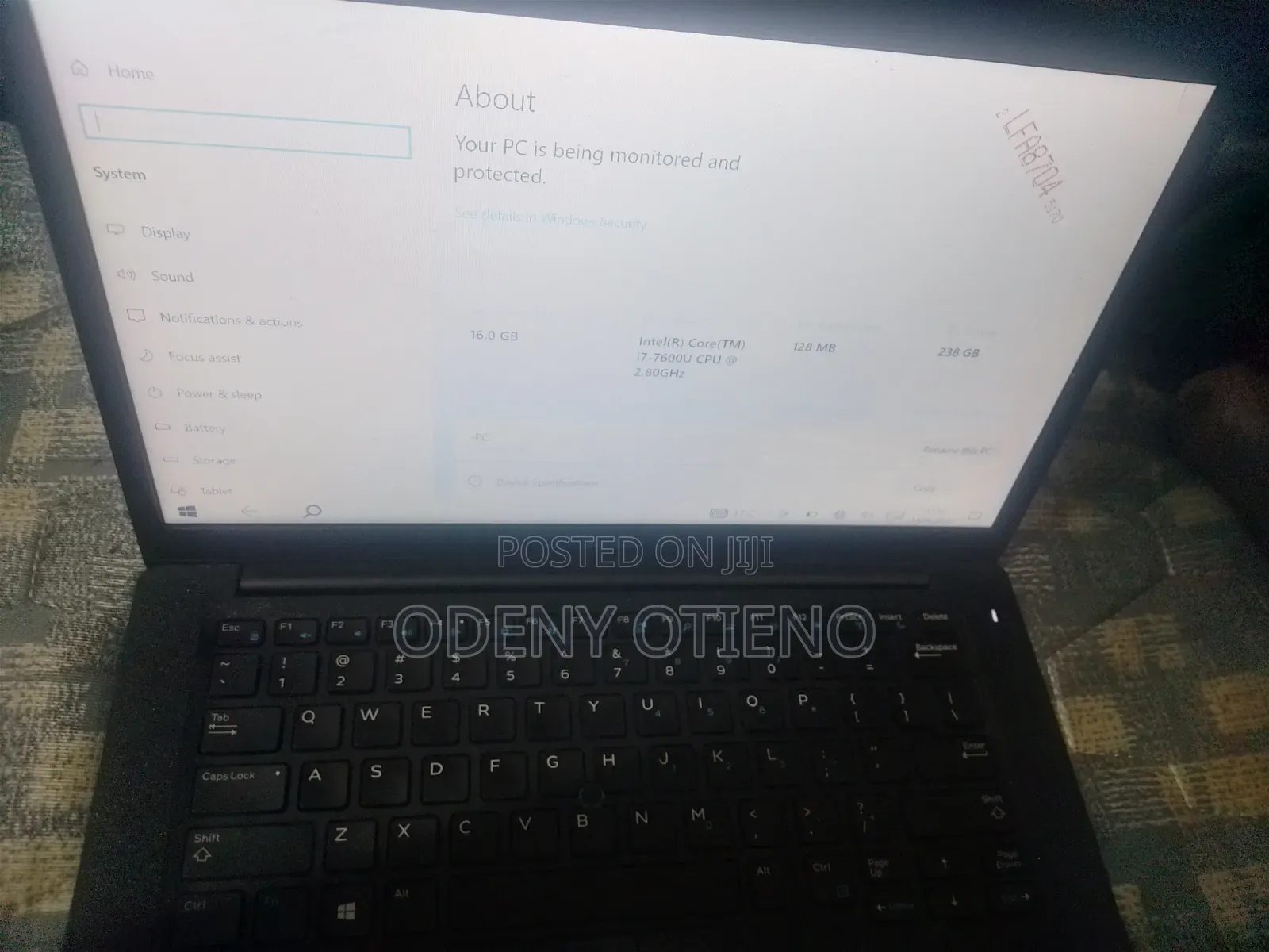 Laptop Dell Latitude 7480 16GB Intel Core i7 SSD 256GB