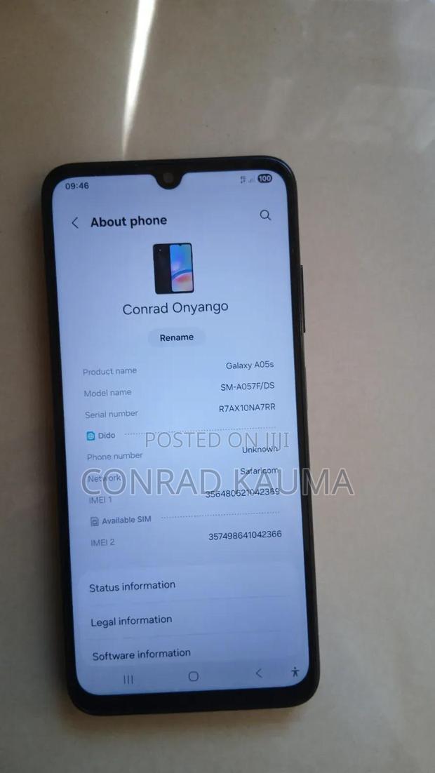 Samsung Galaxy A05s 128 GB Black - thumbnail 10