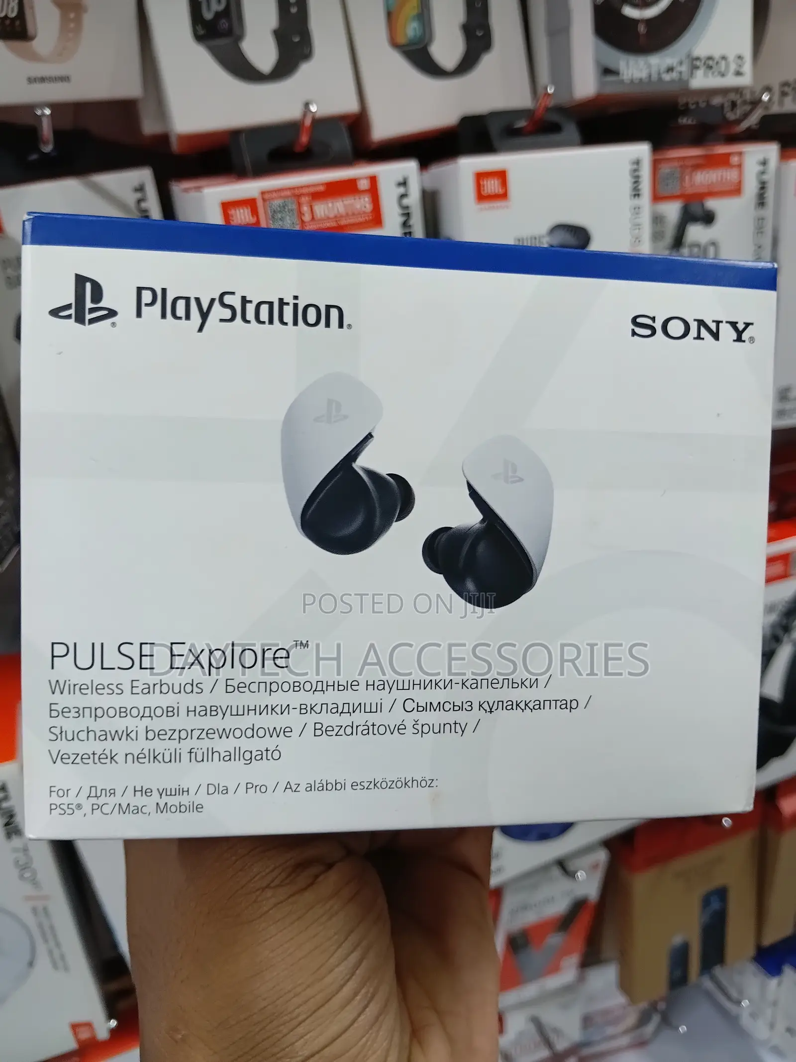 Playstation 5 Pulse Explore Wireless Earbuds - Black