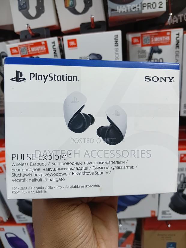 Playstation 5 Pulse Explore Wireless Earbuds - Black - thumbnail 3