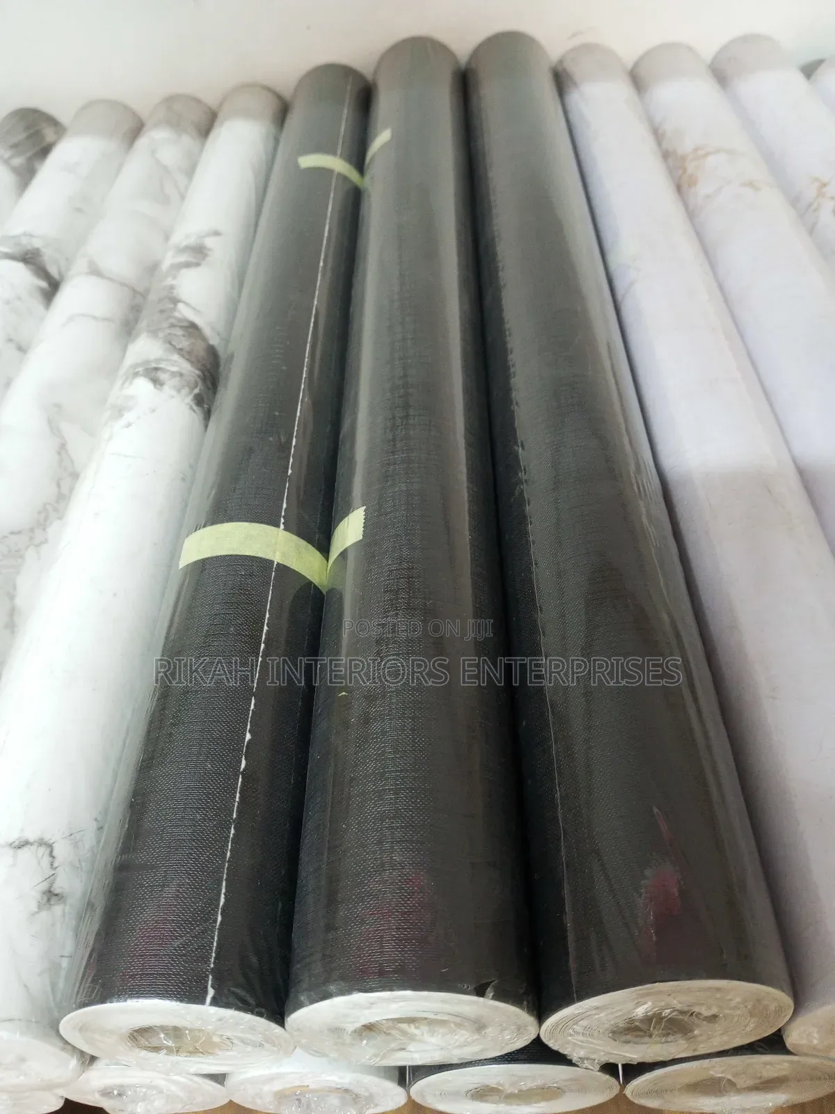 Adhesive Black Matt Contact Paper Contact Paper Environmental Friendly