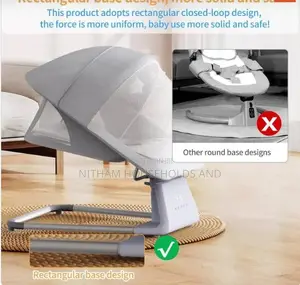 Cool Baby Electric Baby Swing With Timer, Remote and Mosquito Net