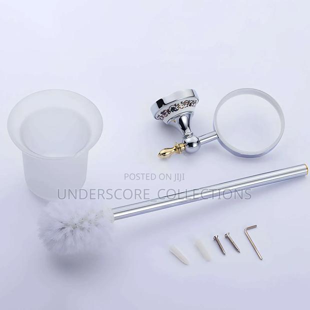 Wall-Mounted Toilet Brush Set